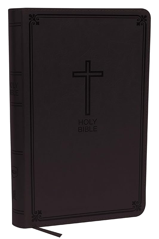 NKJV, Deluxe Gift Bible, Leathersoft, Gray, Red Letter, Comfort Print: Holy Bible, New King James Version by Thomas Nelson