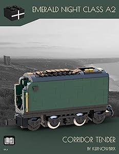 Emerald Night Class A2 Corridor Tender by Kernow Brix