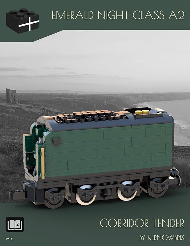 Emerald Night Class A2 Corridor Tender by Kernow Brix