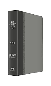 The Jeremiah Study Bible, NIV: (Gray w/ burnished edges) LeatherLuxe®: What It Says. What It Means. What It Means for You.