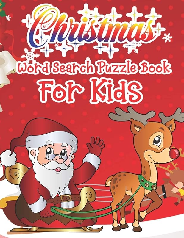 Christmas Word Search Puzzle Book For Kids: Christmas Word Search Activity Book For kids A Fun Time Word Search Game Book For kids For Brain Sharper by Lili Menny Press House Publishing