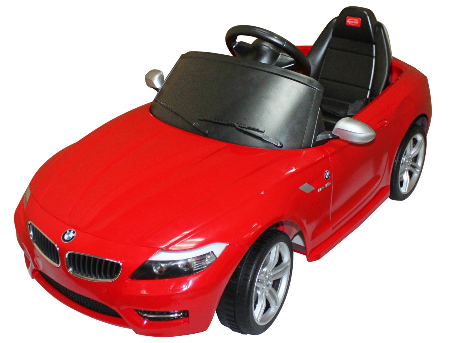 

Vroom Rider BMW Z4 Rastar 6V Battery Operated/Remote Controlled Ride-On, Red