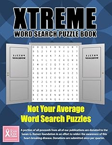 XTREME Word Search Puzzle Book by Puzzle Giants