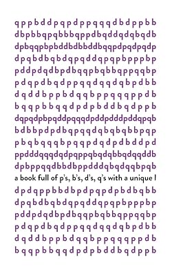 a book full of p’s, b’s, d’s, q’s with a unique l