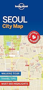 Lonely Planet Seoul City Map 1