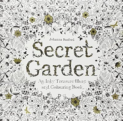 Secret Garden: An Inky Treasure Hunt and Coloring Book