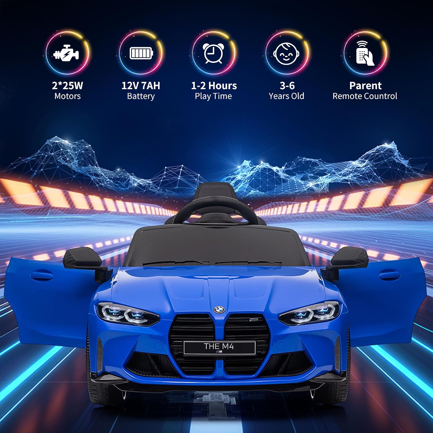 BMW M4 Kids Electric Car in Action