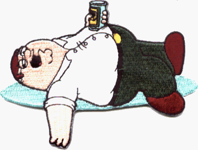 Peter Griffin Passed Out Drunk