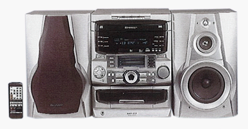 Black Friday Sharp MDC2 Compact Stereo System with CD to MD Recording
