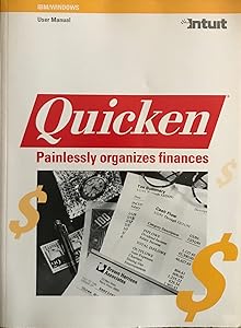 Quicken: User manual, version 1 for Windows