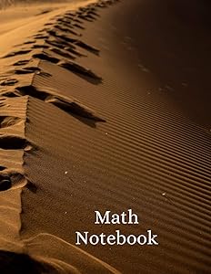 Notebook: 120 pages, math notebook, quad ruled workbook, 8.5 x 11 inch large soft cover journal, 4 squares per inch suited for kids and students by Jed Nash