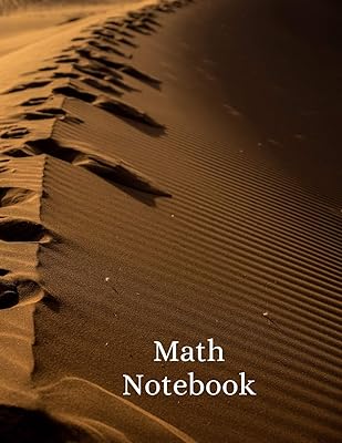 Notebook: 120 pages, math notebook, quad ruled workbook, 8.5 x 11 inch large soft cover journal, 4 squares per inch suited for kids and students