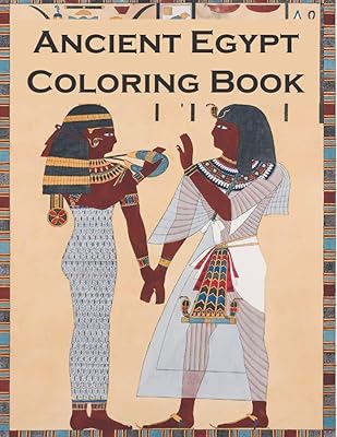 Ancient Egypt Coloring Book: For Kids Ages 4-8