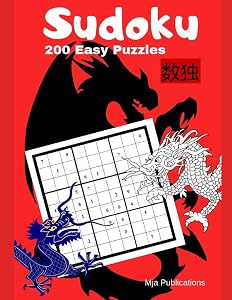 Sudoku: 200 Easy Puzzles by Mja Publications