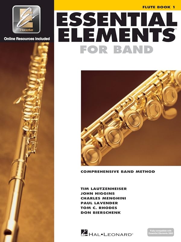 Essential Elements for Band - Flute Book 1 with EEi Book/Online Media by Various