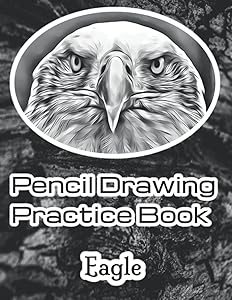 Pencil Drawing Practice Book: Eagle: A great gift for a pencil artist who wants to practice drawing eagles