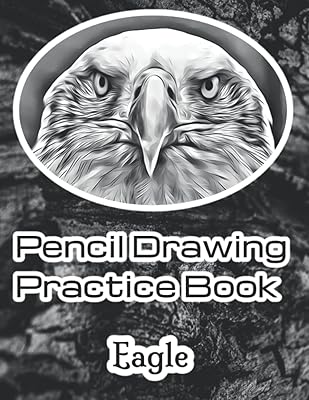 Pencil Drawing Practice Book: Eagle: A great gift for a pencil artist who wants to practice drawing eagles