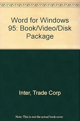 Word for Windows 95, Book/Video/Disk Package