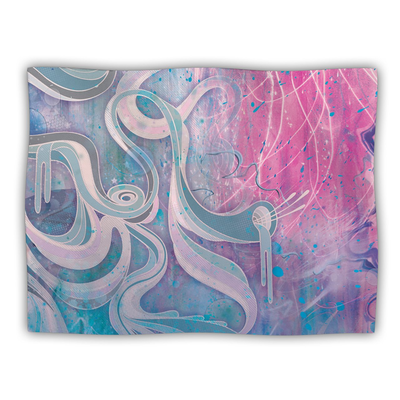 

Kess InHouse Mat Miller "Electric Dreams" Pet Dog Blanket, 60 by 50-Inch