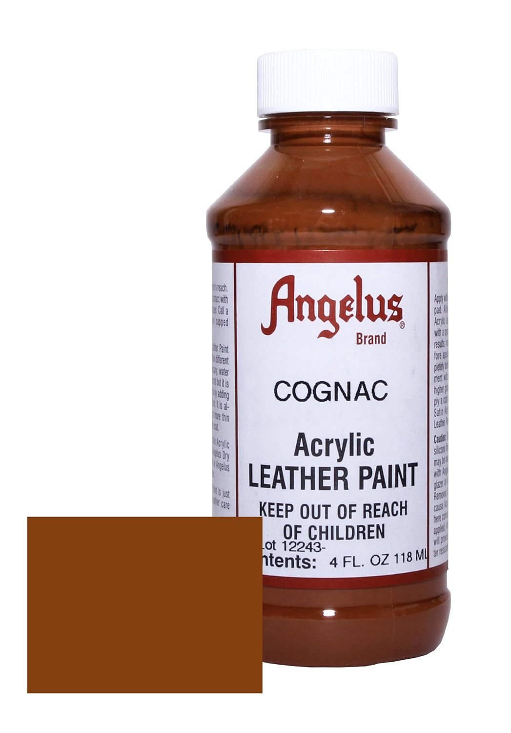 

Angelus Acrylic Leather Paint-4oz.-Cognac