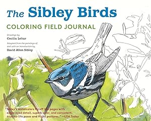The Sibley Birds Coloring Field Journal