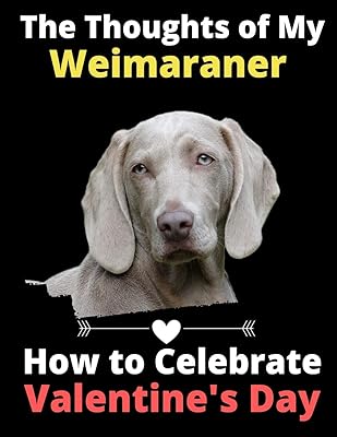 The Thoughts of My Weimaraner: How to Celebrate Valentine's Day