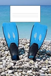 Composition Book: Scuba Diving Composition Book Wide Ruled by Creative Publishing Press