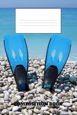 Composition Book: Scuba Diving Composition Book Wide Ruled