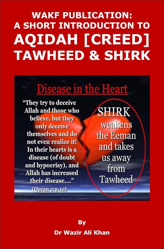WAKF PUBLICATION: A SHORT INTRODUCTION TO AQIDAH (CREED), TAWHEED & SHIRK (ISLAMIZATION OF MUSLIM COUNTRIES Book 2) by (Dr) Wazir Khan