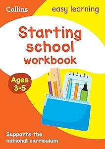 Starting School Workbook Ages 3-5: Ideal for Home Learning (Collins Easy Learning Preschool)