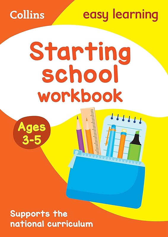 Starting School Workbook Ages 3-5: Ideal for Home Learning (Collins Easy Learning Preschool) by Collins Easy Learning