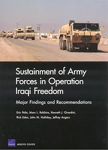Sustainment of Army Forces in Operation Iraqi Freedom by Eric Peltz