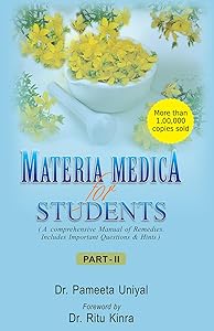 Materia Medica for Students: A Comprehensive Manual of Remedies: Includes Important Question & Hints by Pameeta Uniyal