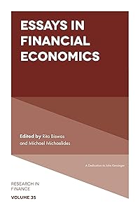 Essays in Financial Economics (Research in Finance Book 35) by Rita Biswas