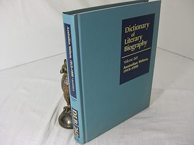 DLB 260: Australian Writers, 1915-1968 (Dictionary of Literary Biography, 260)