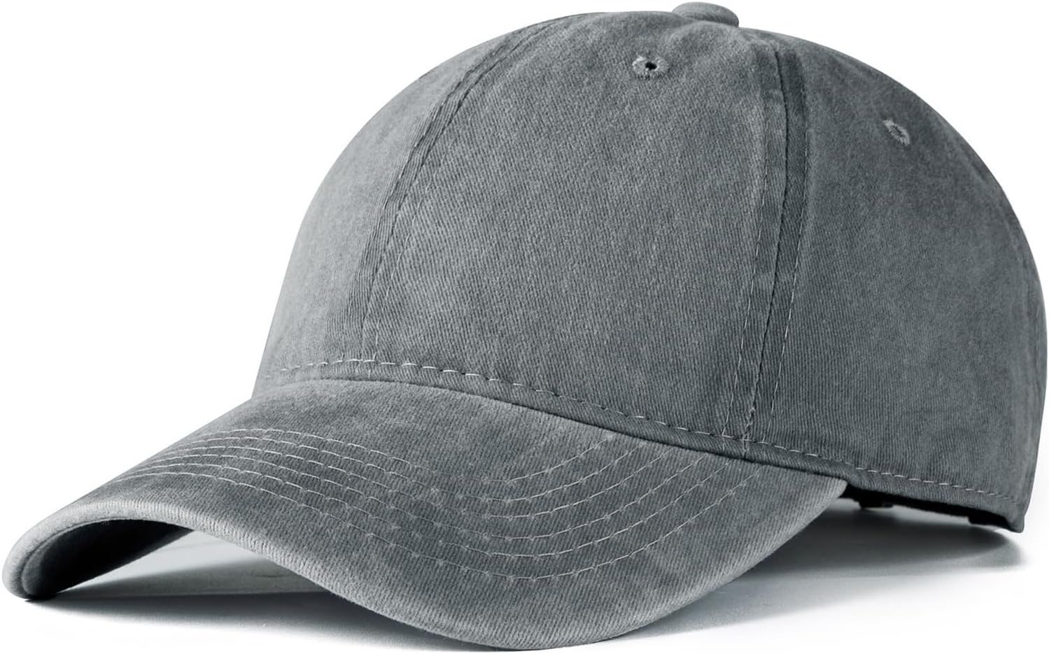 Unisex Low Profile Adjustable Washed Cotton Golf Dad Hat, Vintage Soft Top Baseball Cap For Men & Women_voghion.com