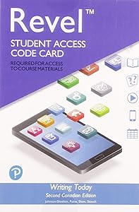 Revel for Writing Today, Second Canadian Edition -- Access Card by Richard Johnson-Sheehan