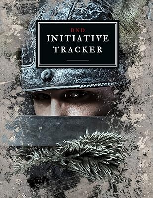 DND Initiative Tracker: (200 pages) RPG Encounter Combat Tracker