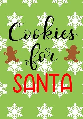 Cookies for Santa: Christmas Cookie Recipe Book Blank