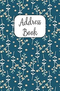 Address Book: Cute Address Book with Alphabetical Organizer, Names, Addresses, Birthday, Phone, Work, Email and Notes (6x9 Size Address Book)