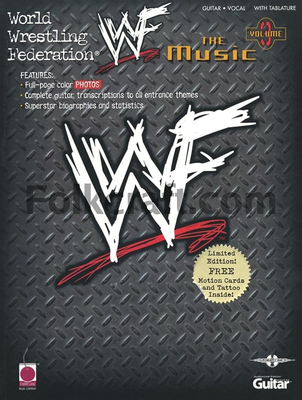 WWF: The Music, Vol.3: Original Arena Entrance Theme Songs of the World Wrestling Federation by Hal Leonard Corp.