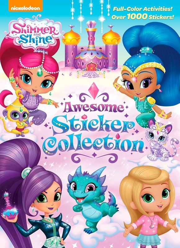 Shimmer and Shine Awesome Sticker Collection (Shimmer and Shine) by Golden Books