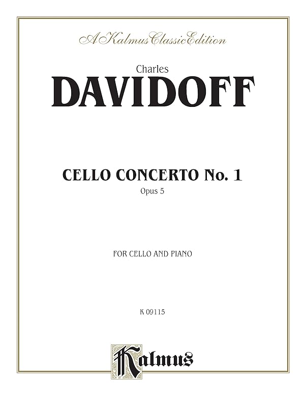 Cello Concerto No. 1 by Charles Davidoff