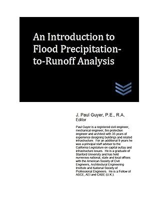 An Introduction to Flood Precipitation-to-Runoff Analysis (Flood Control Engineering)