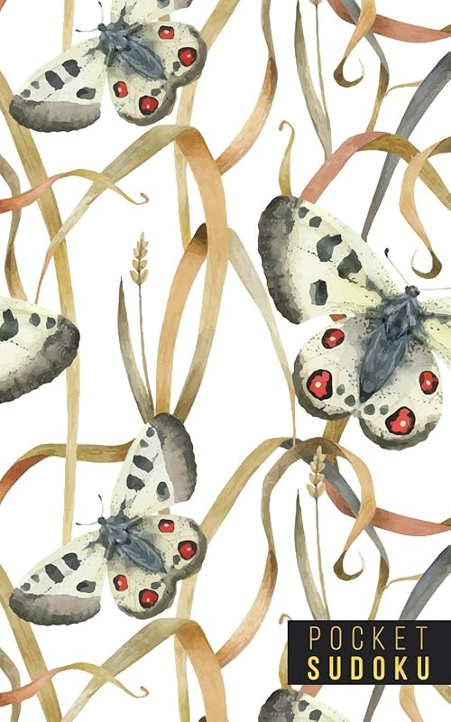 Pocket Sudoku: 158 Sudoku Puzzles | Pocket Sudoku Puzzle Books | Large Print Sudoku Puzzle Books For Adults | Sudoku For Seniors | Sudoku Puzzle Books Easy | Fun Gift | Watercolor by Pocket Puzzles