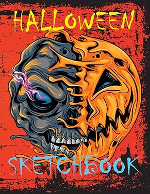 Halloween Sketchbook: Draw and scetch or just make notes, its gift for you.