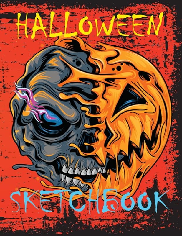 Halloween Sketchbook: Draw and scetch or just make notes, its gift for you. by Axel Books