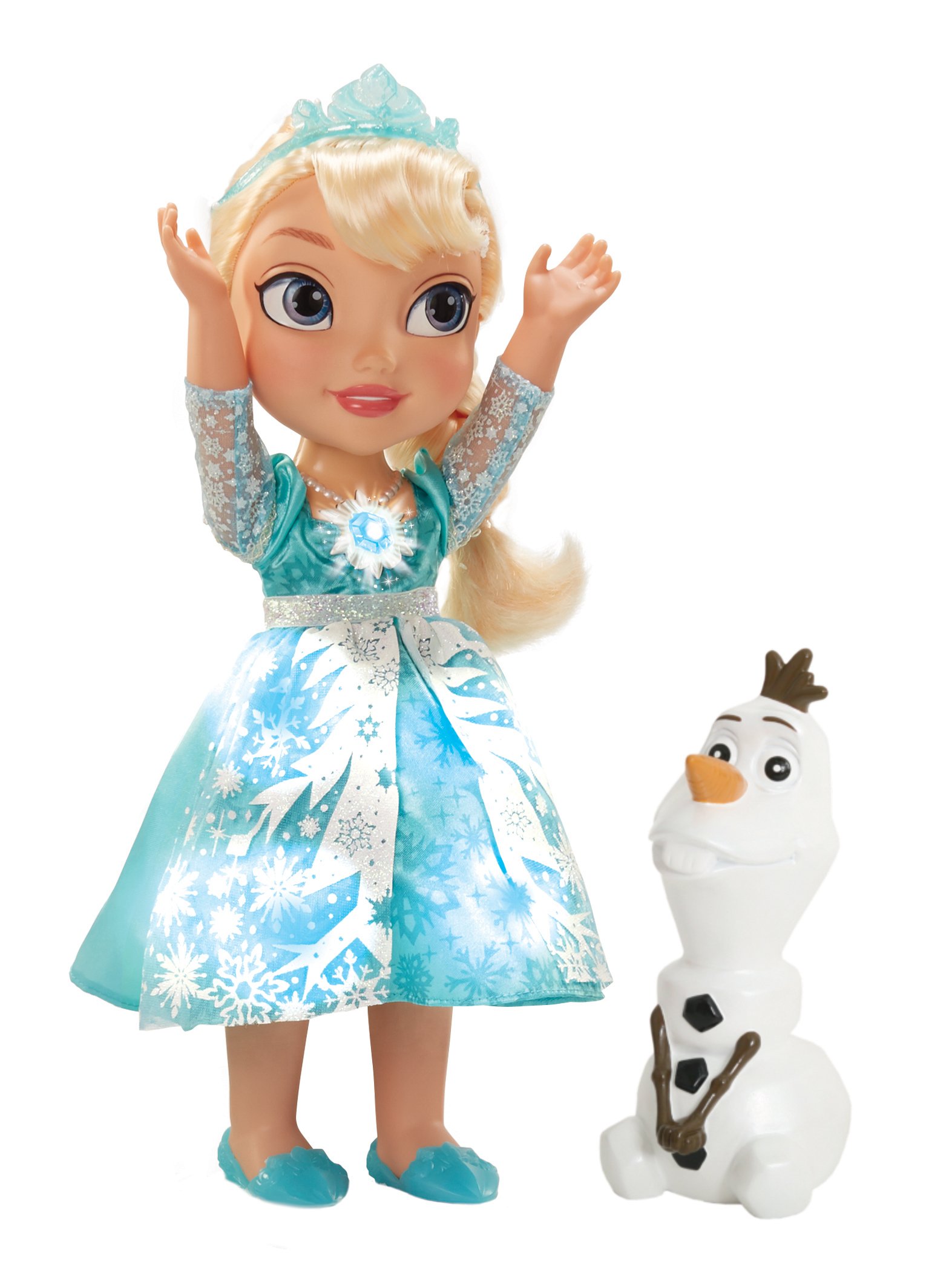 my first disney princess frozen snow glow elsa singing doll