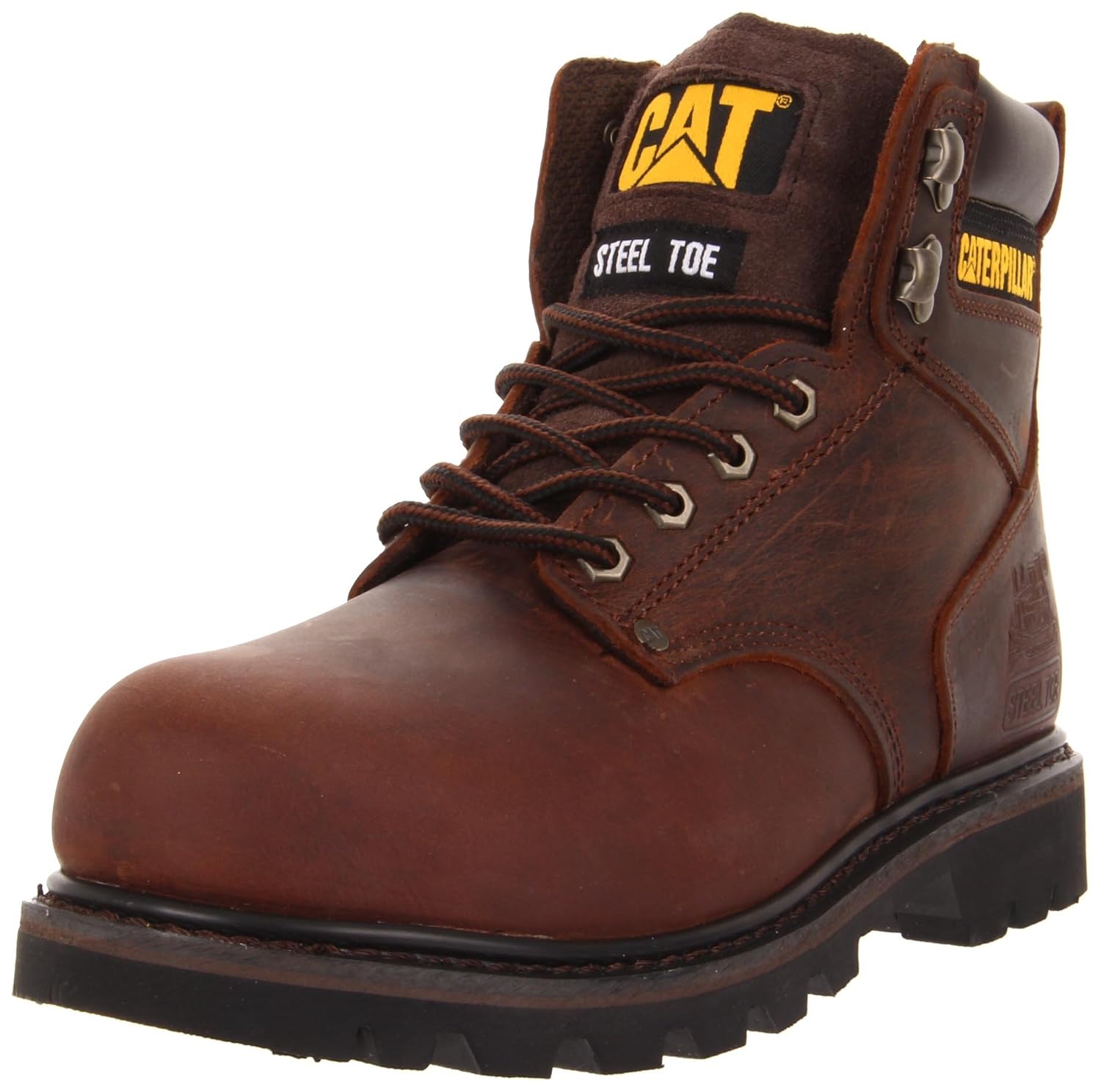 caterpillar mens second shift st work boot