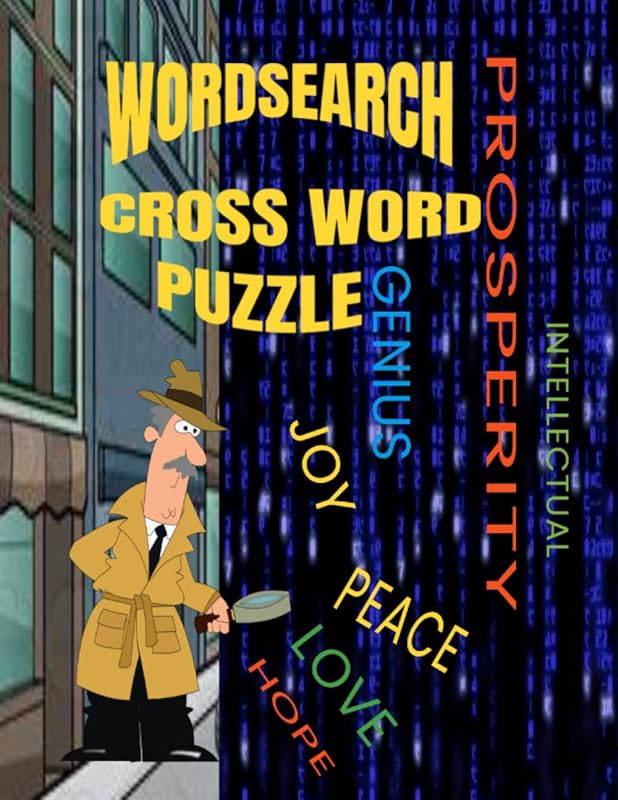 WORD SEARCH CROSSWORD PUZZLE: word search puzzle book by Akil Adiesa Constantine